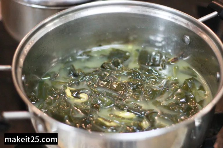 황태 미역국, 참치 미역국 끓이는 방법