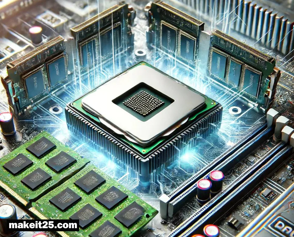CPU, RAM, GPU 