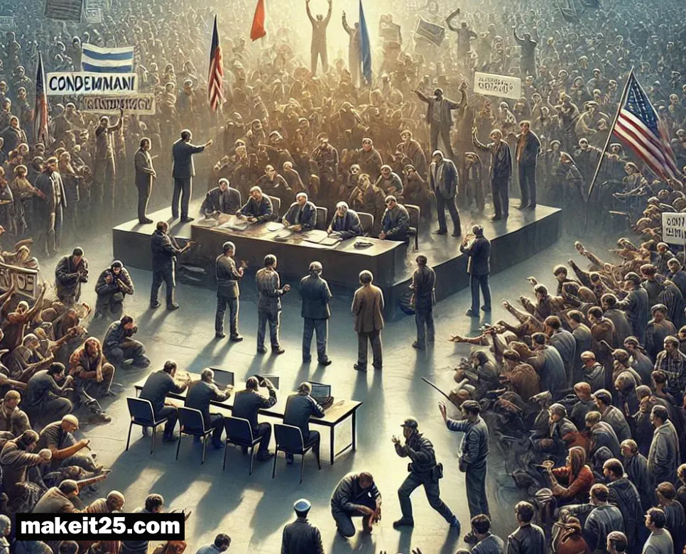 규탄, 비난, 비판