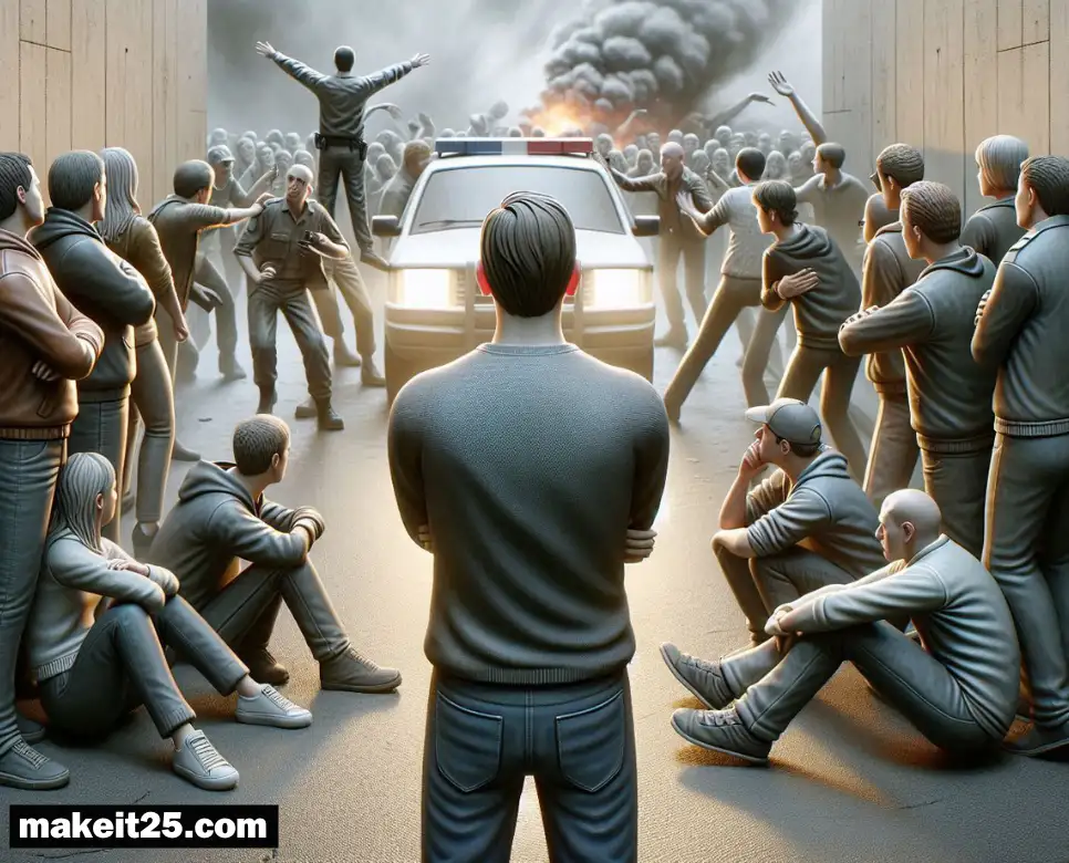 수수방관(袖手傍觀)